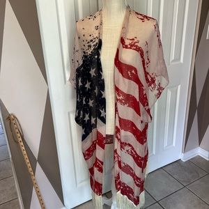 Windsor flag design kimono, one size